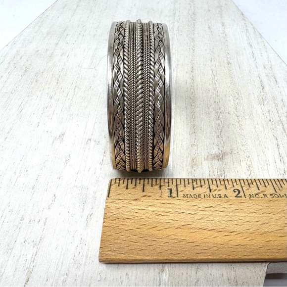 Sterling silver cuff bracelet, 36.2, NWOT - Picture 9 of 13